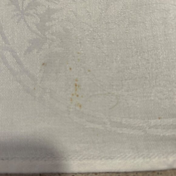 Vintage Damask Napkins English Rose Irish Shamrock Scottish Thistle Set Of 4 - Picture 10 of 10